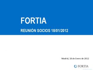 Icon of Jornada FORTIA Socios Completa 18 01 2012